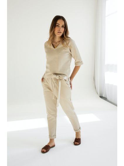 Kalhoty Muse Sand 1