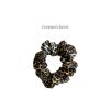 Hedvábná scrunchie leopadr